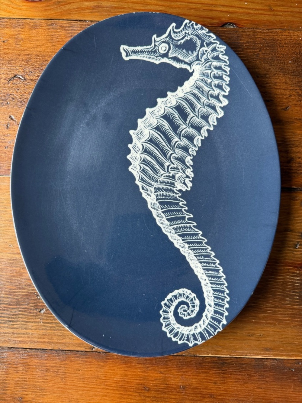 Thomas Paul Seahorse Melamine Platter